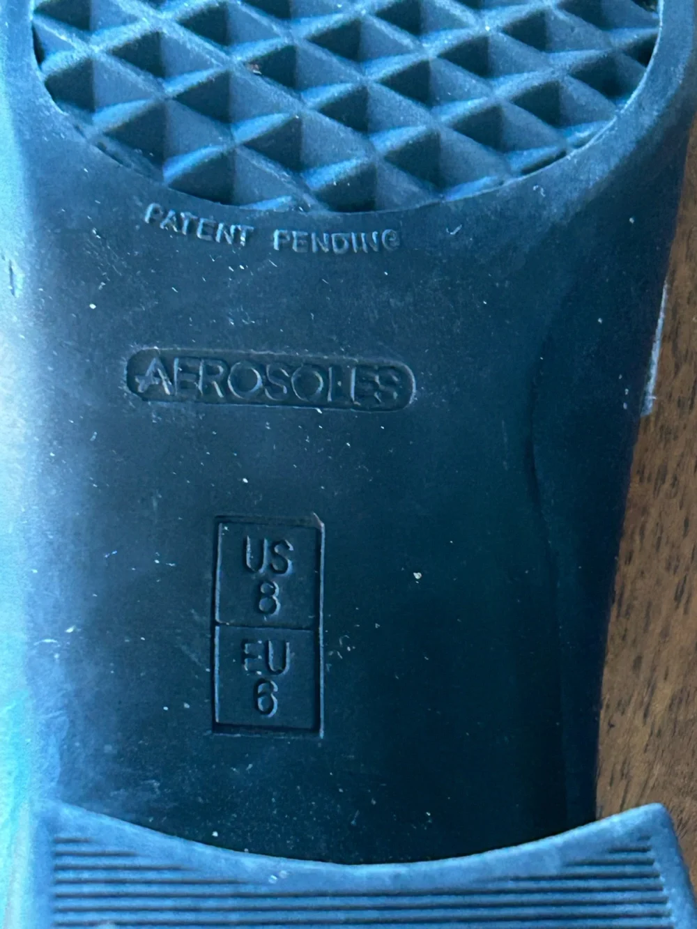 Aerosoles Sea Chore Vintage Women's Square-Toe Loafer-Style Pump Block Heel Sz 8